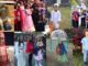 Photographs of people dressed in various costumes, including a pink skeleton, a jellyfish, Napoleon Dynamite, a hermit crab, Bob Ross and more.