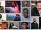 A light pink collage background is featured. Contained within the collage are pictures of various individuals, all of whom are people of color.